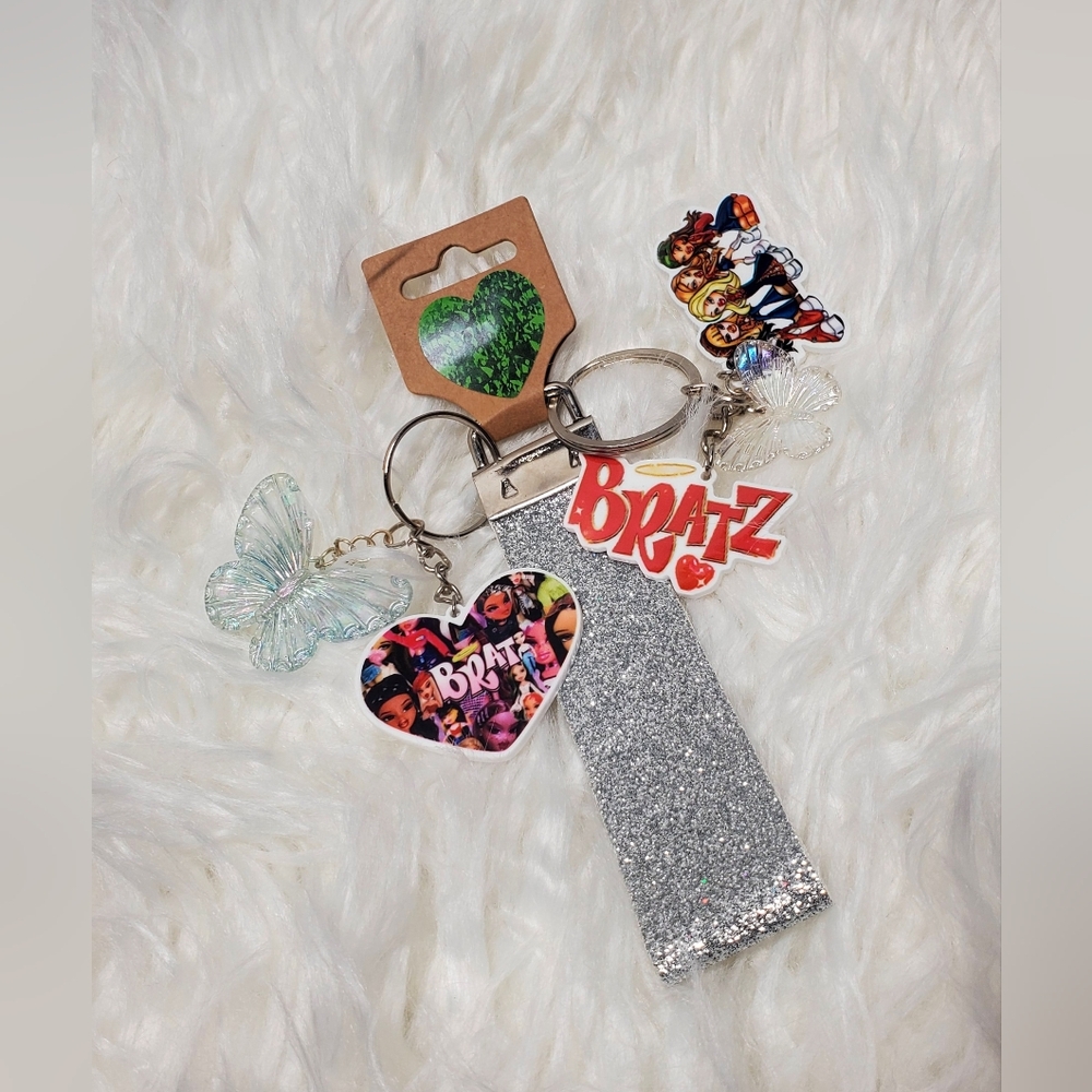 New BRATZ Bag Charm Keychain Y2k